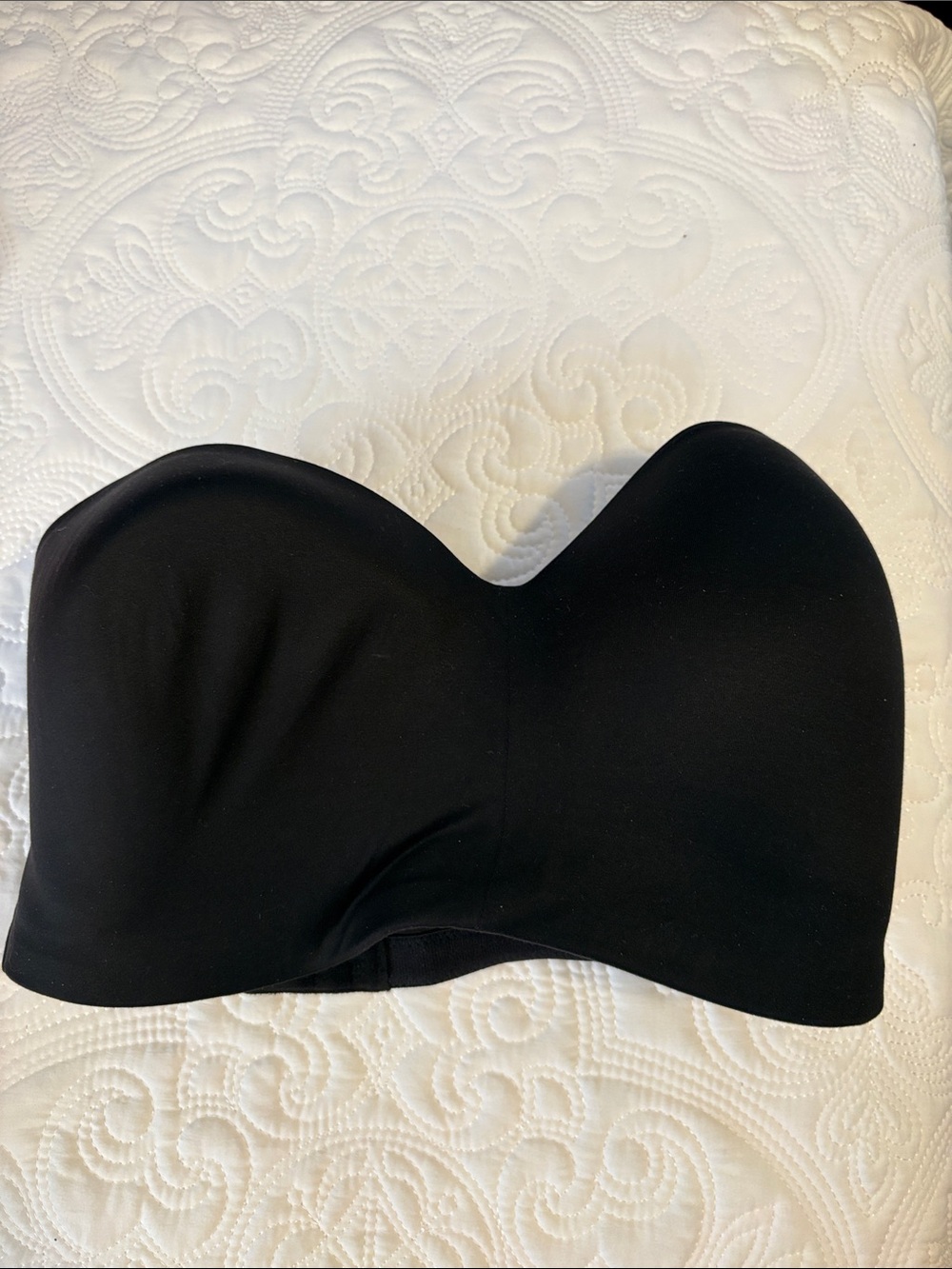 Wacoal Black Strapless Seamless Bandeau Bra